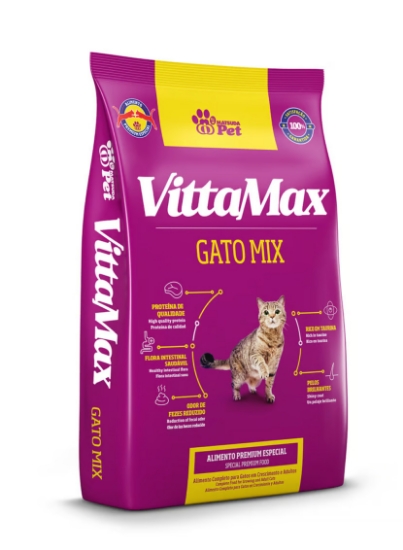 Picture of بروتين ( 30%) Vittamax Mix- (Chicken +Meat + Fish + Salamon) Flavor 1 kg