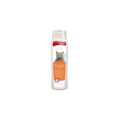 Picture of  Multi Coloured Hair Shampoo for Cat  200ml Bioline 