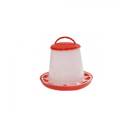 Picture of 12 kg Chinese chicken feeder with cover