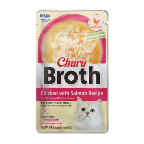 Picture of CHURU BROTH Chicken with Salmon Recipe Inaba