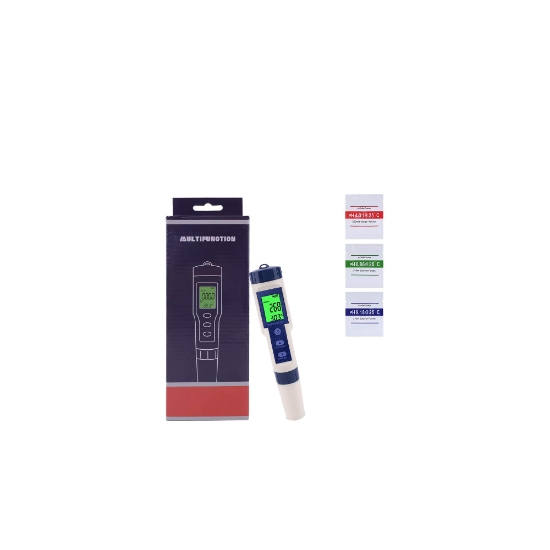 Picture of Water Quility tester ( 5 in 1 ) ( PH , Temperature , TDS , EC , Saliinity )