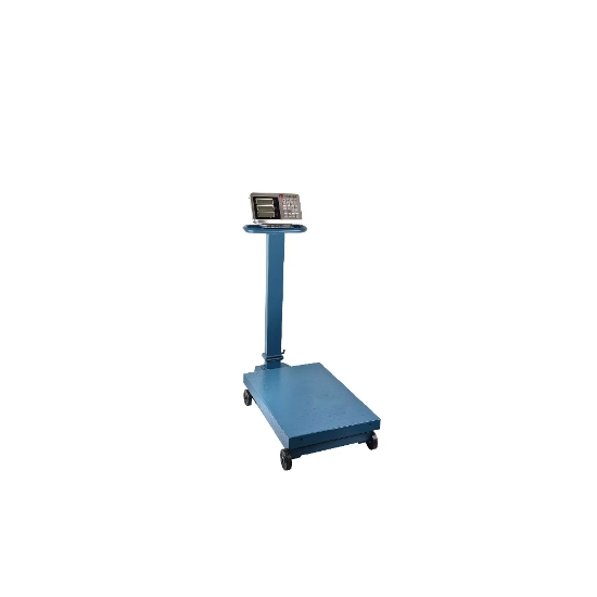 Picture of TCS scale 300 kg 40*50 blue with wheels