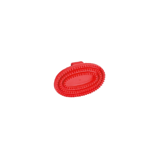 Picture of Rubber Curry Comb Oval 