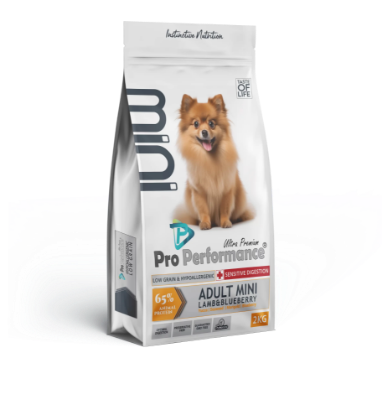 Picture of PRO PERFORMANCE ULTRA PREMIUM ADULT MINI DOG LAMB & BLUEBERRY