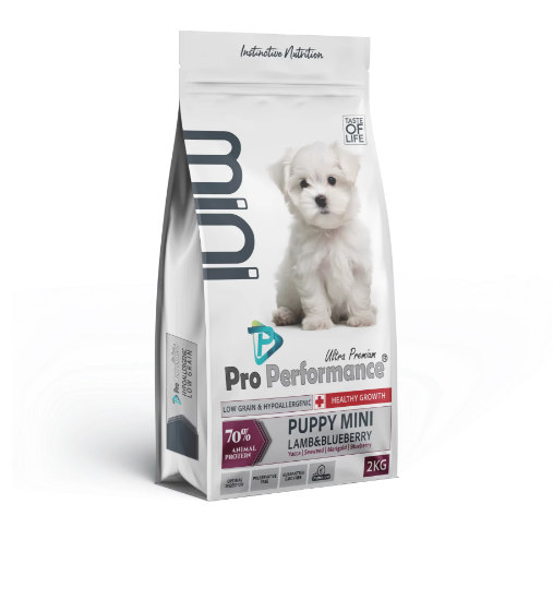 صورة PRO PERFORMANCE ULTRA PREMIUM PUPPY MINI  LAMB & BLUEBERRY 2Kg