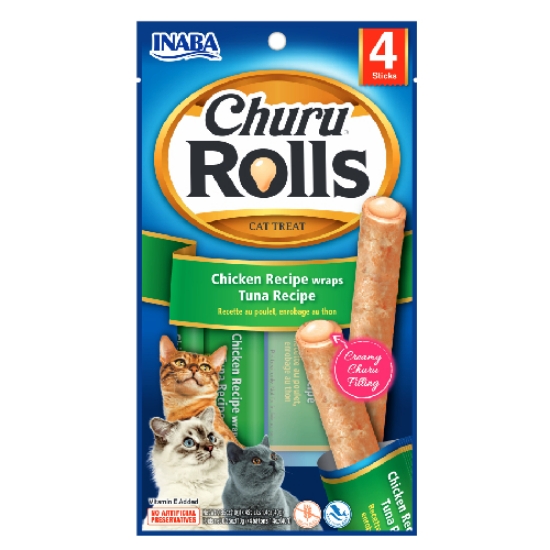 Picture of CHURU ROLLS chicken recipe wraps tuna recipe INABA