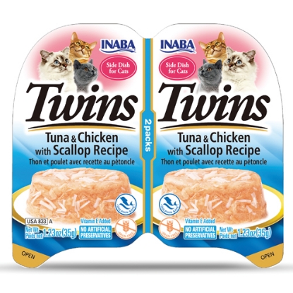 Picture of TWINS Tuna & Chicken with Scallop Recipe INABA