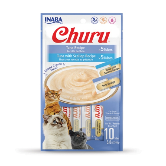 صورة CHURU 10 ct Tuna Variety Pack INABA  