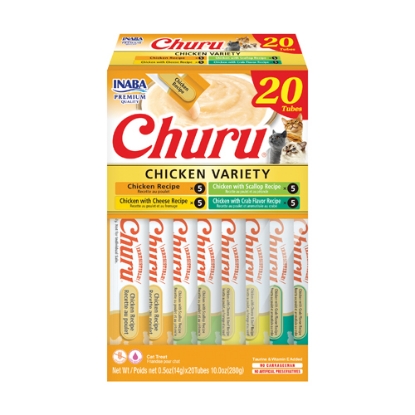 Picture of CHURU 20 ct Chicken Variety Box INABA