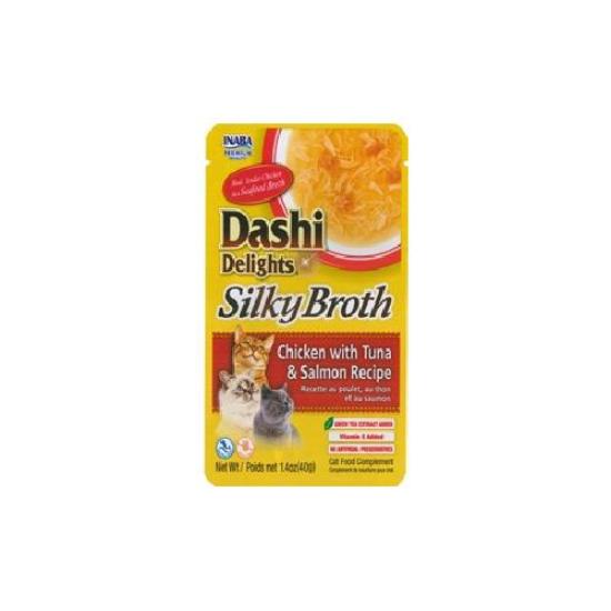 صورة DASHI DELIGHTS SILKY BROTH CHICKEN WITH TUNA & SALMON RECIPE INABA