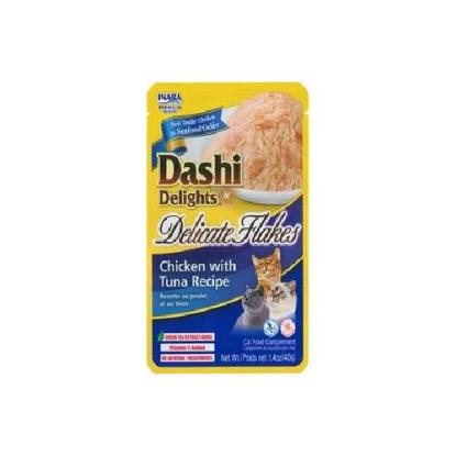 صورة DASHI DELIGHTS DELICATE FLAKES CHICKEN WITH TUNA RECIPE INABA