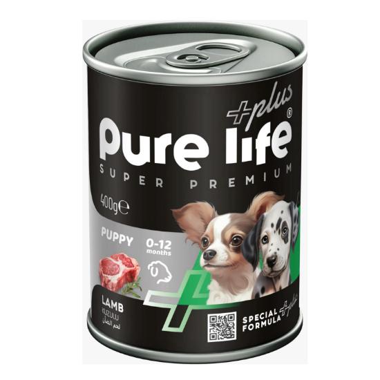 صورة PURELIFE PUPPY DOG LAMB CHUNK 400GR ( Super Premium food )
